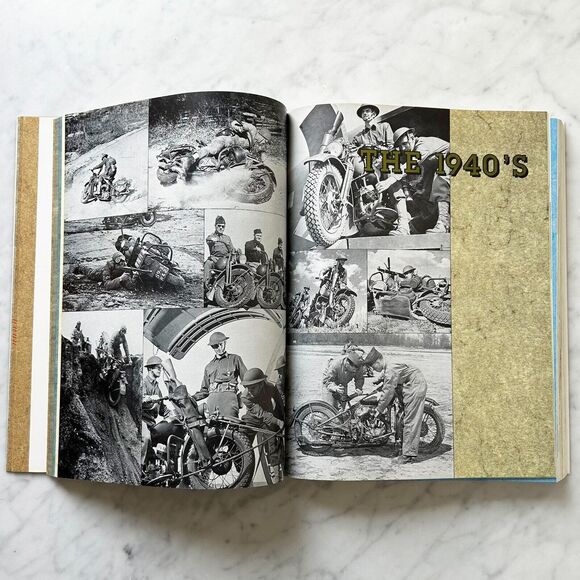 The Big Book of Harley-Davidson Paperback Book - Motorcycle History 12.5" x 9.5" - Picture 10 of 16